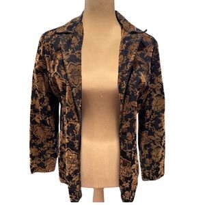 Billblass Women’s jacket size small blue and taupe